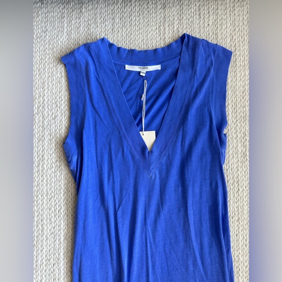 NWT Revolve Tularosa Eloise Tshirt Dress in Baja Blue XXS - Picture 5 of 9
